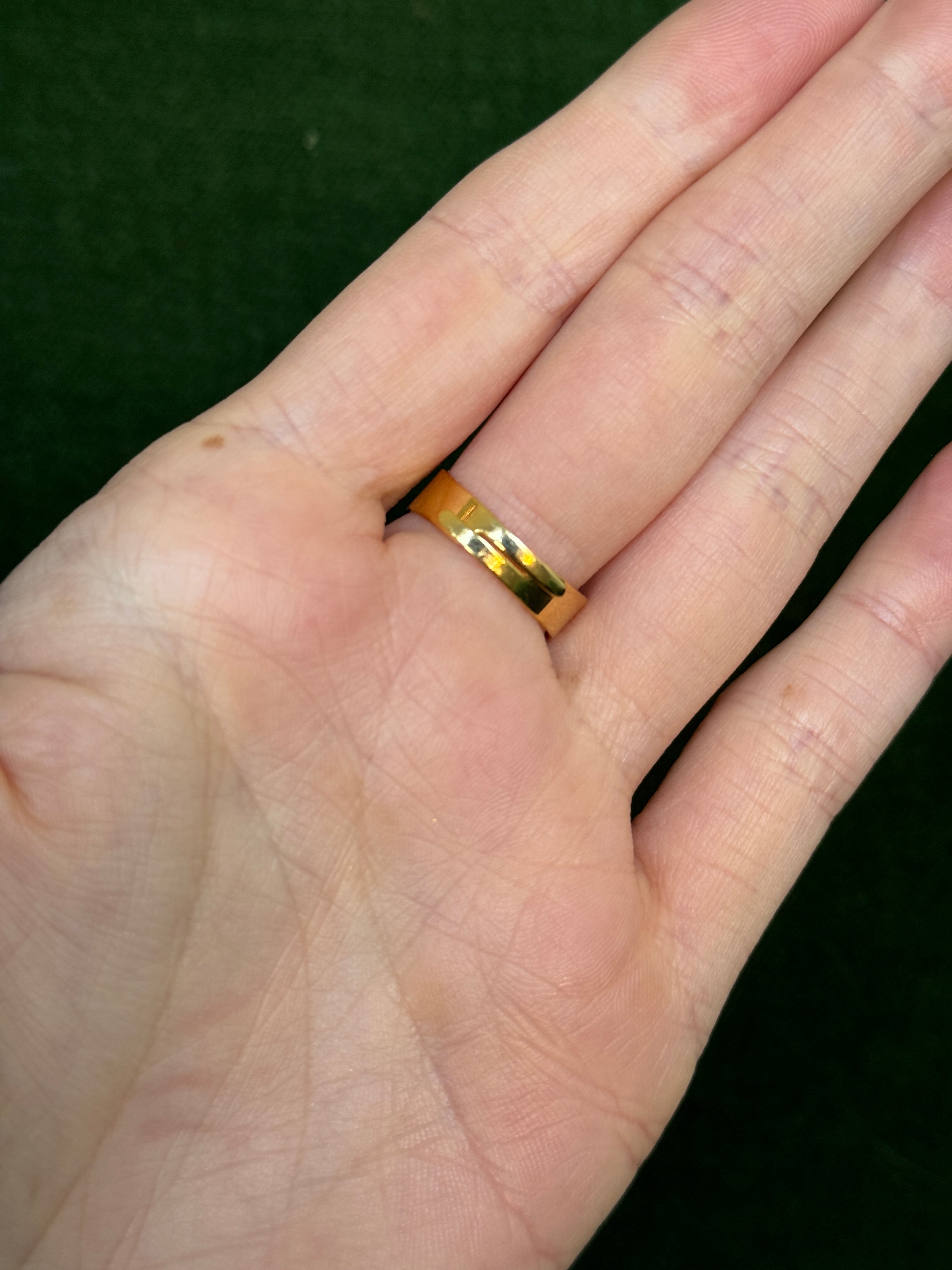 Grace Emerald Crystal Heart Ring