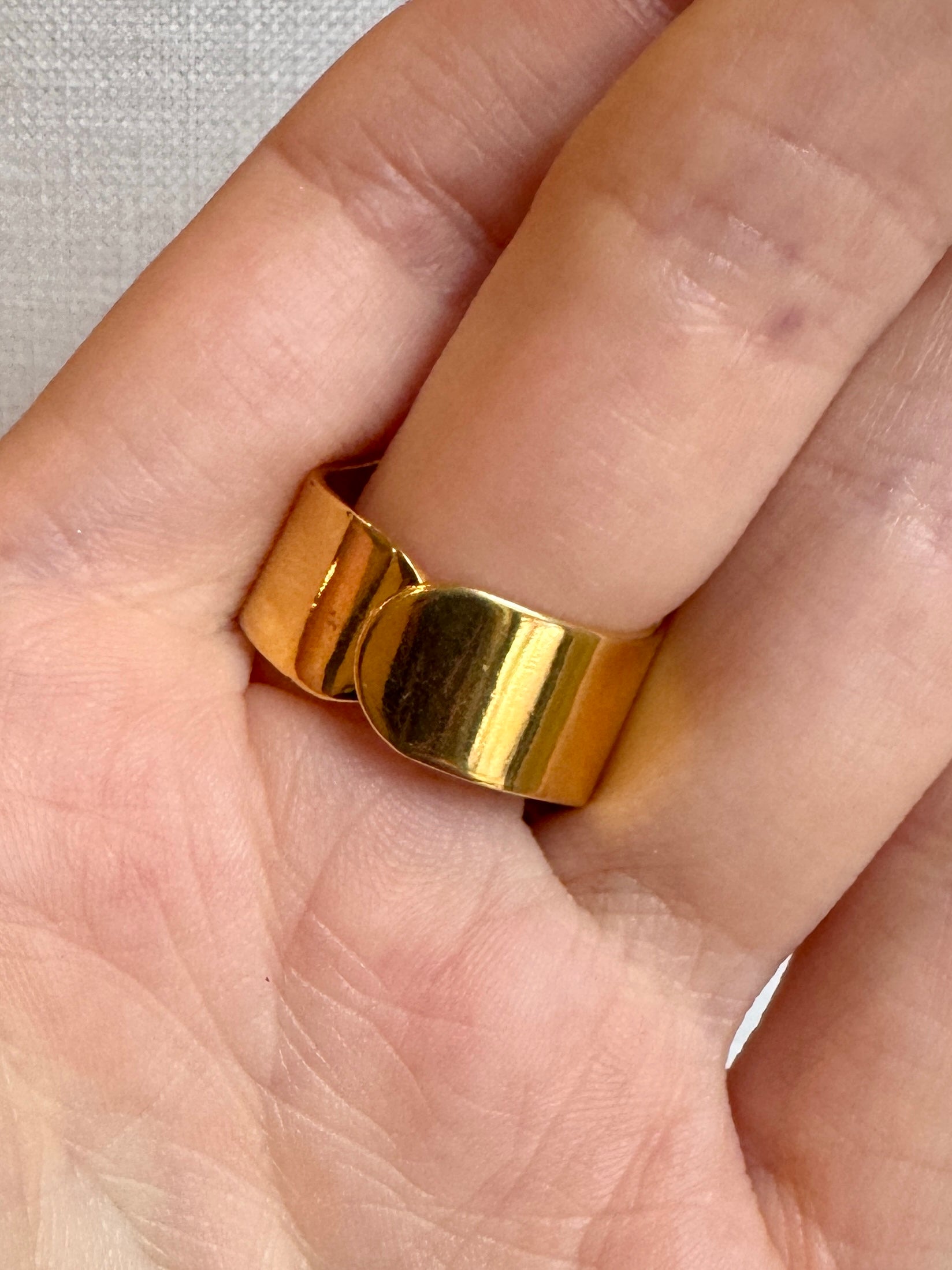 Izzy Purple Teardrop Cocktail Ring Pre Order