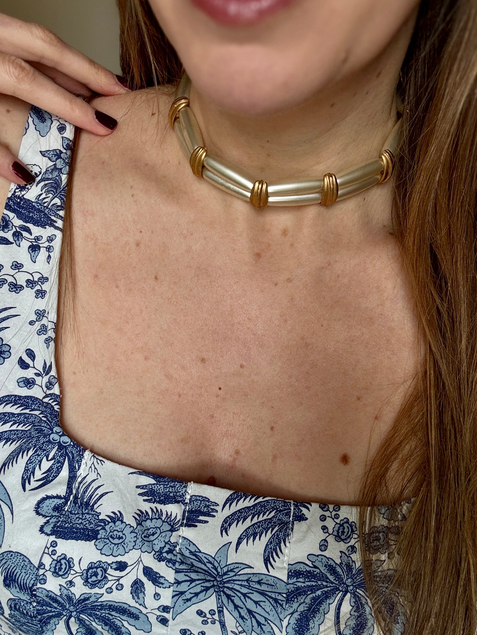 Vintage French Pearl Choker