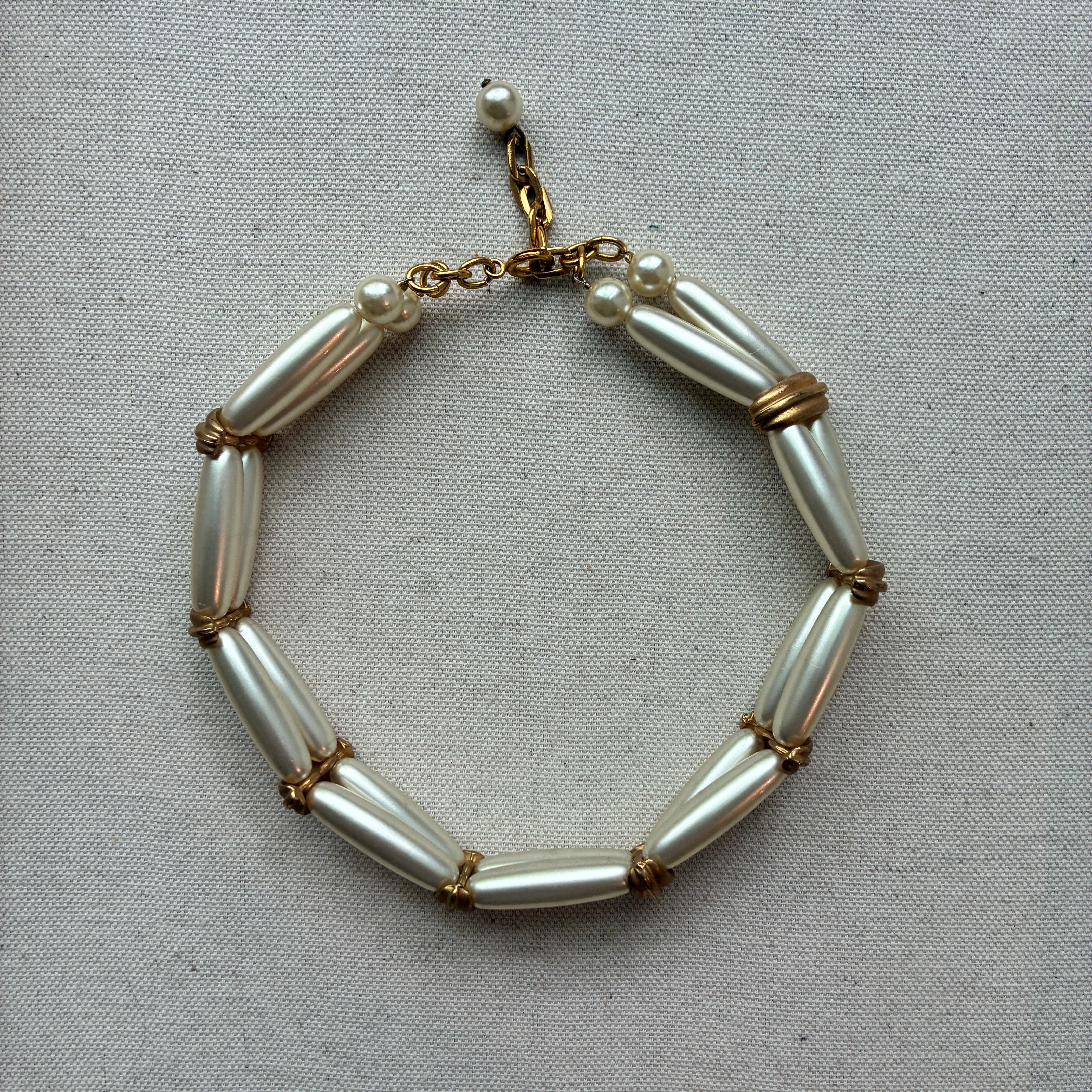 Vintage French Pearl Choker
