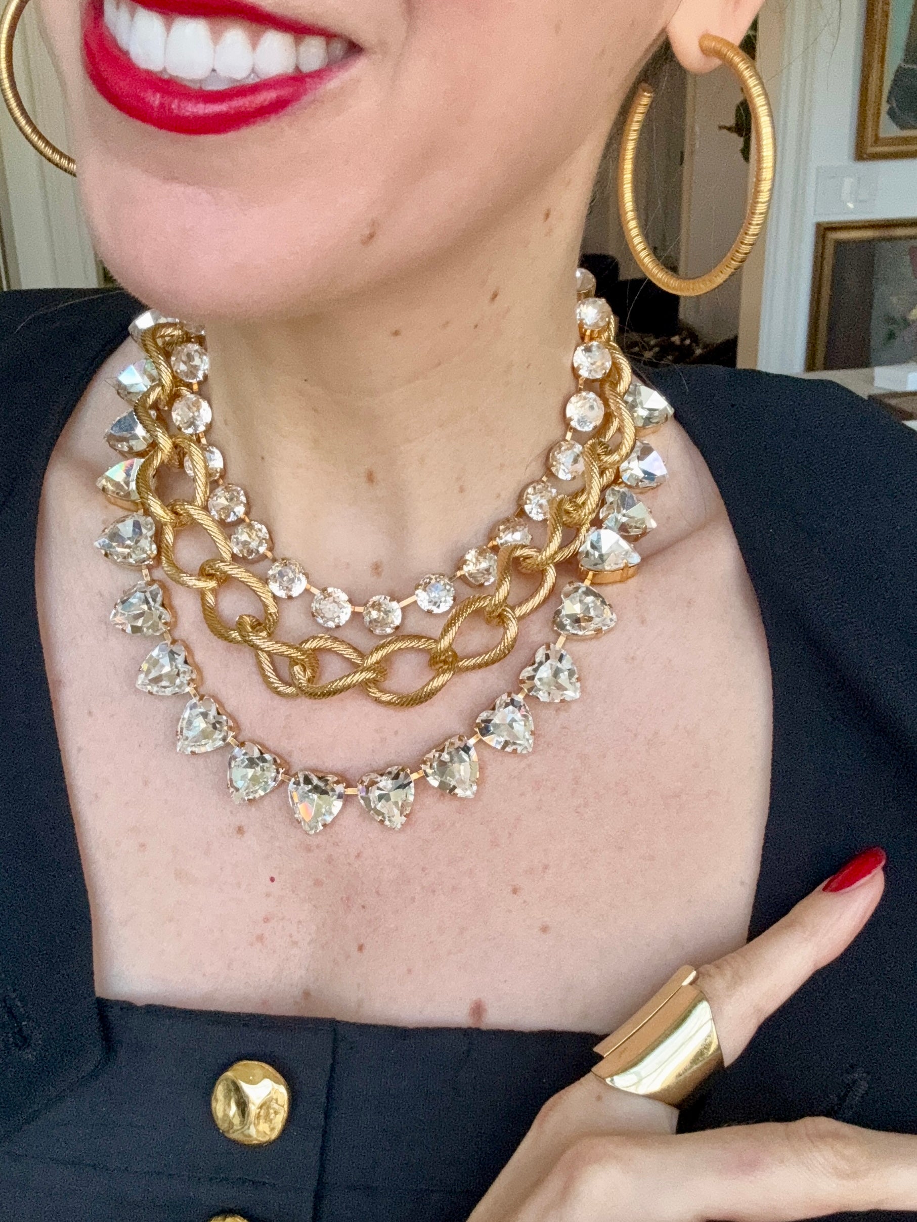 Daphne Crystal Riviera Necklace