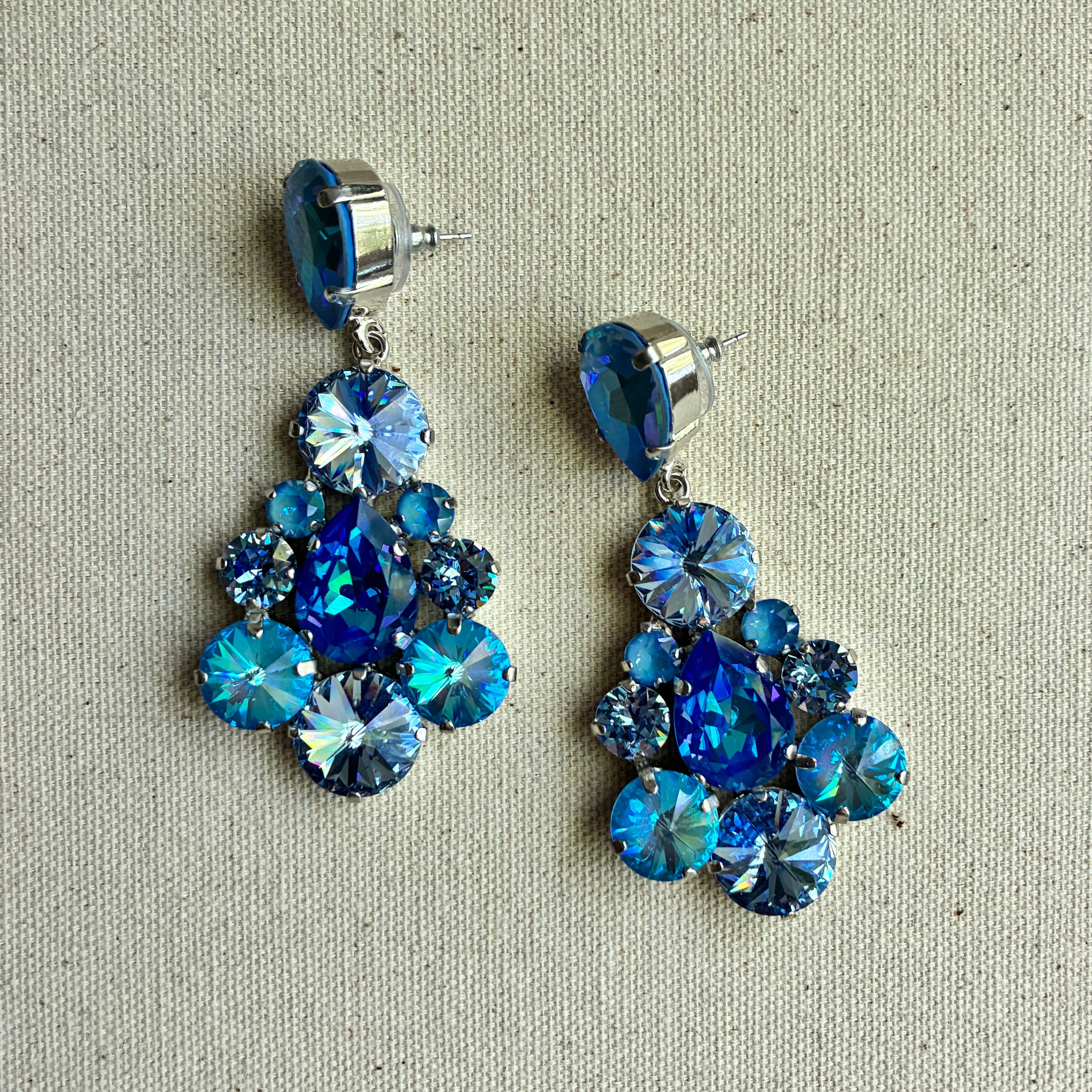 Barbie Blue Shimmer Earrings