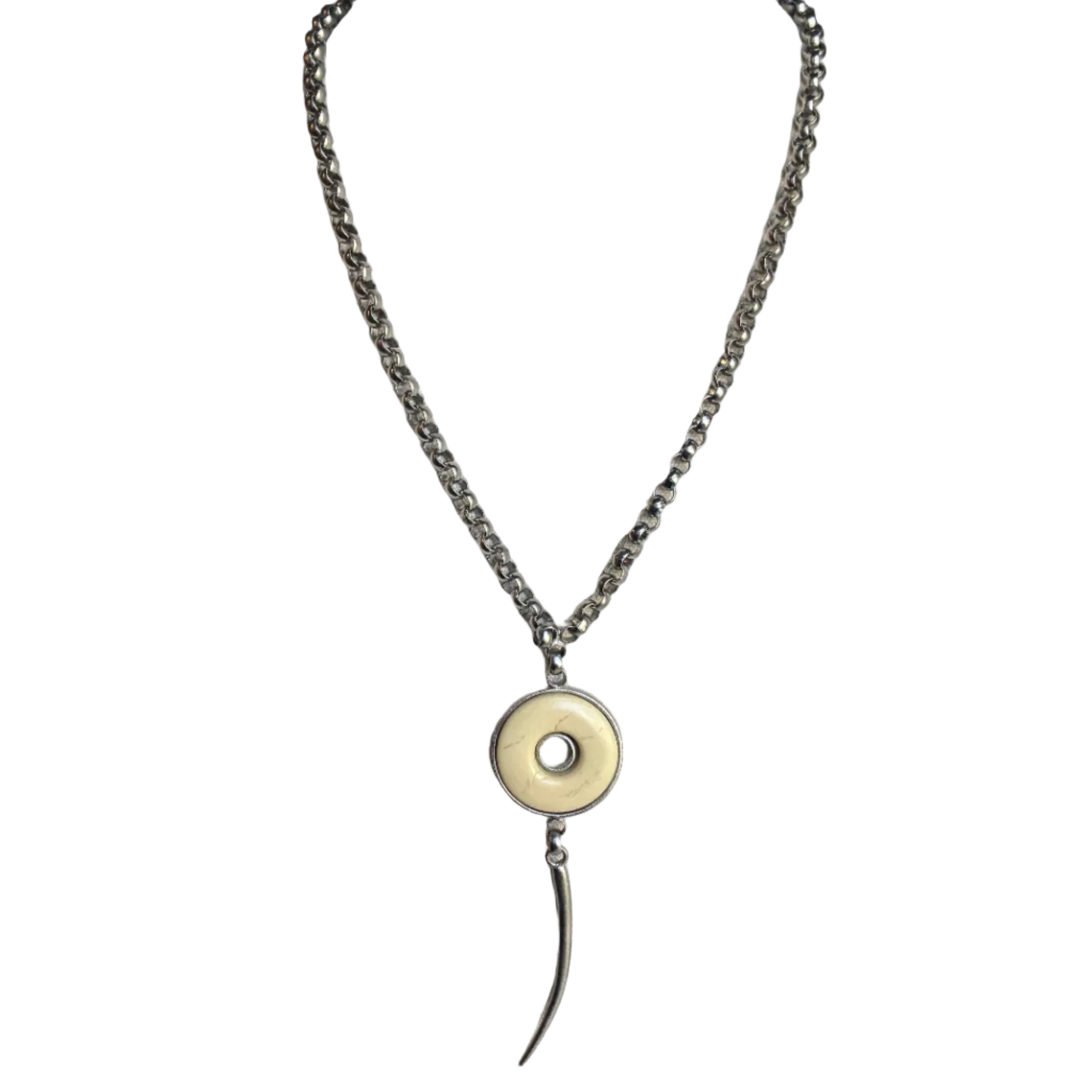 Vintage 80s Designer Roxanne Assoulin Statement Claw Necklace