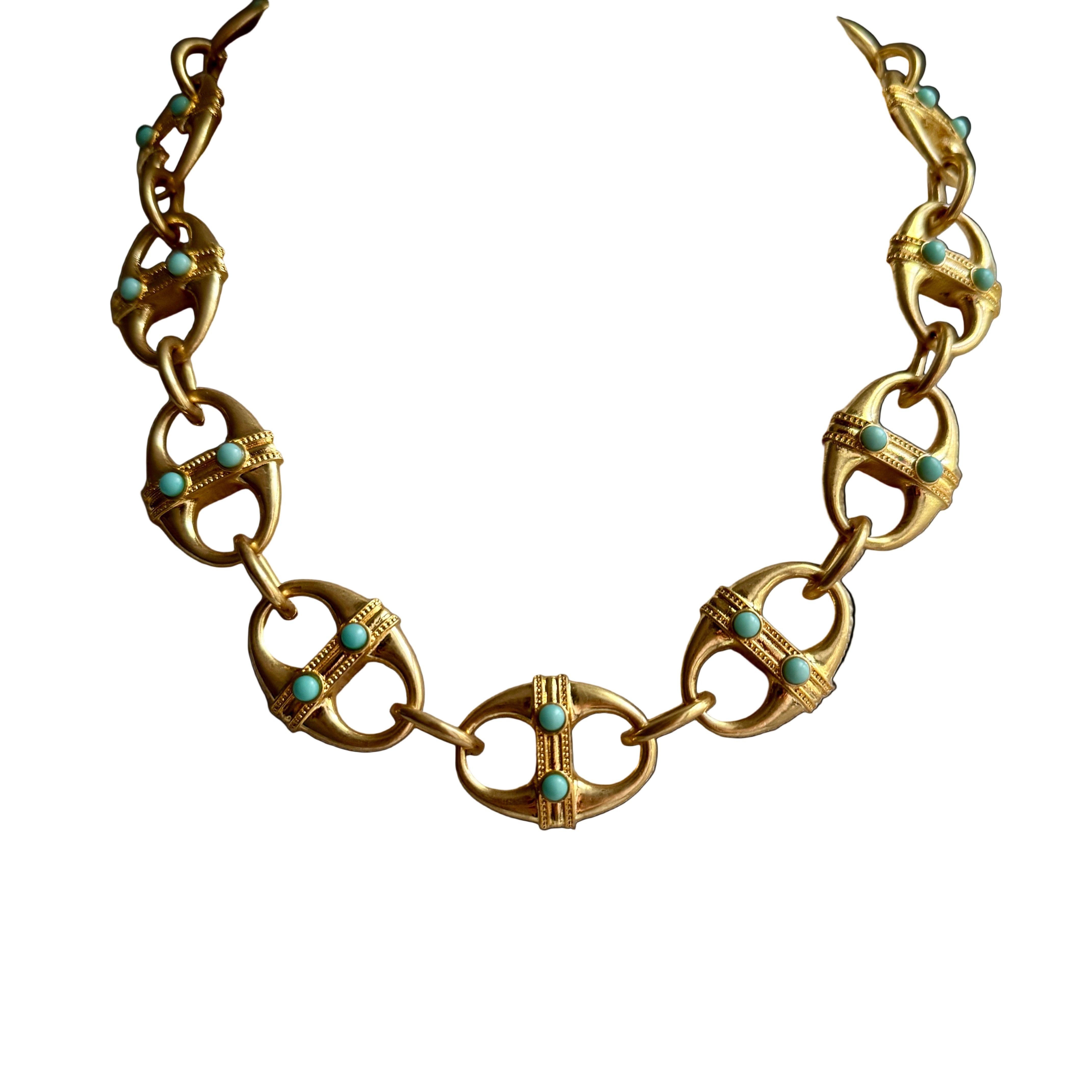 Olivia Gold Mariner Necklace