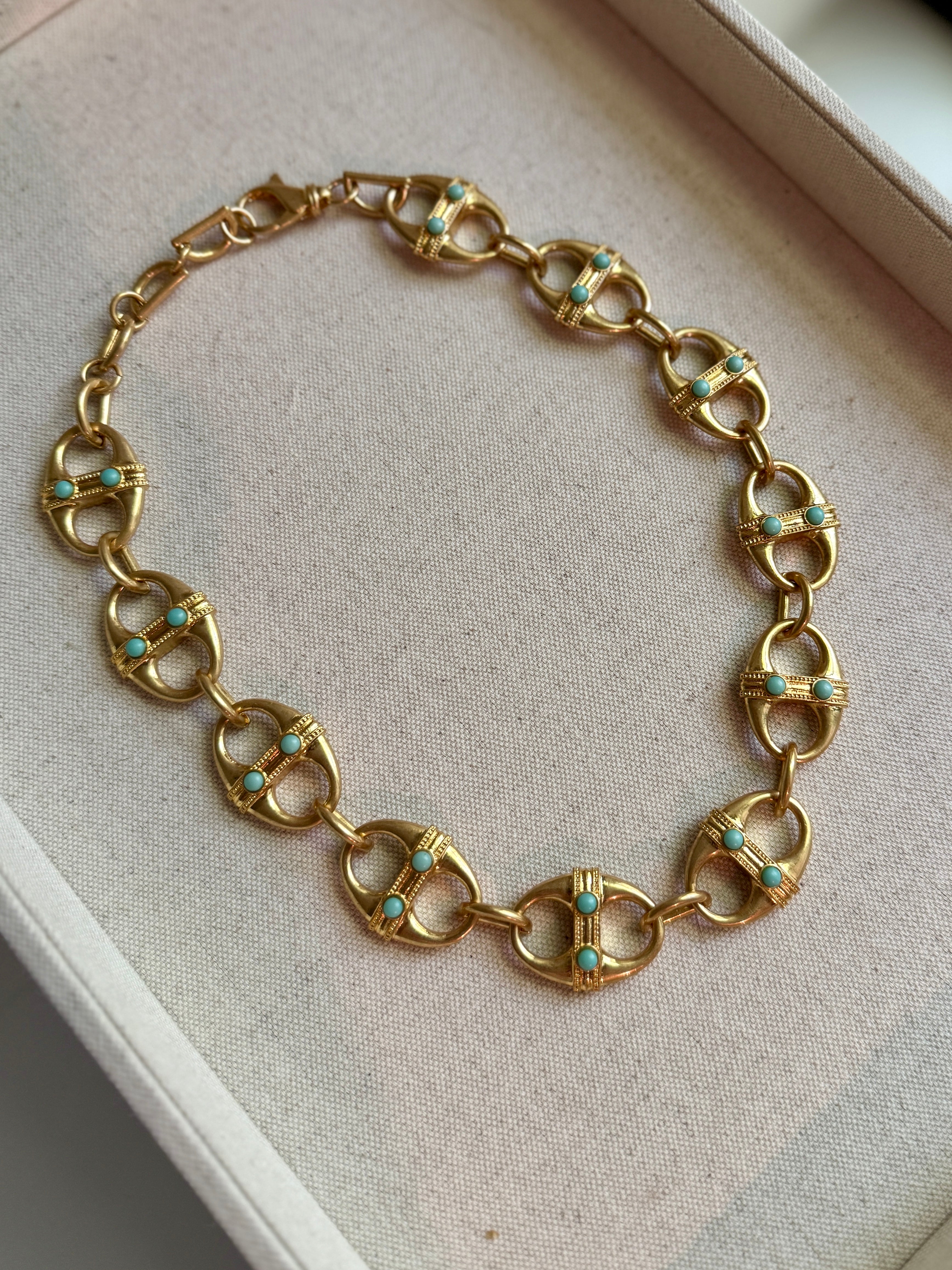 Olivia Gold Mariner Necklace