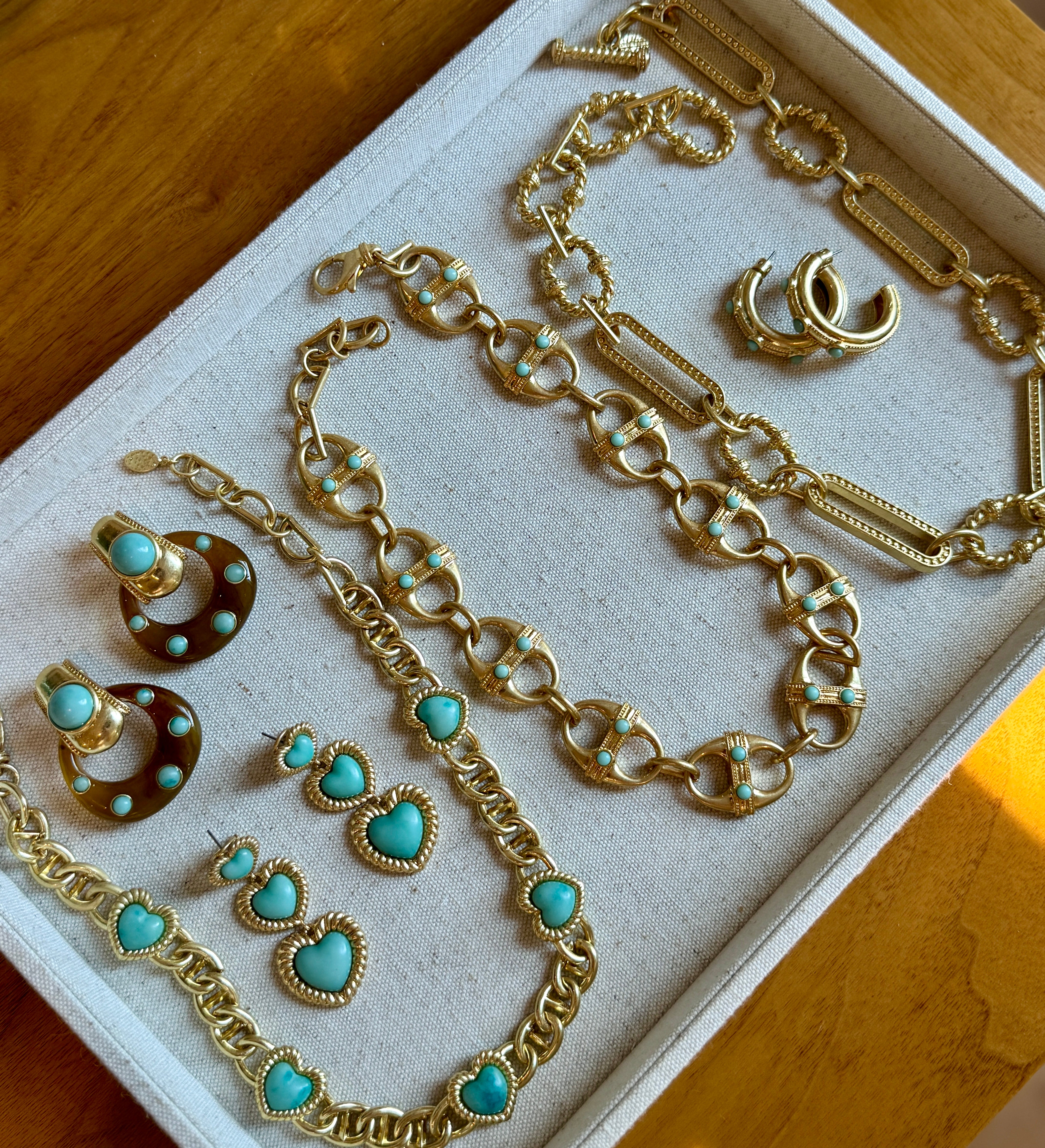 Milly Gold Toggle Necklace