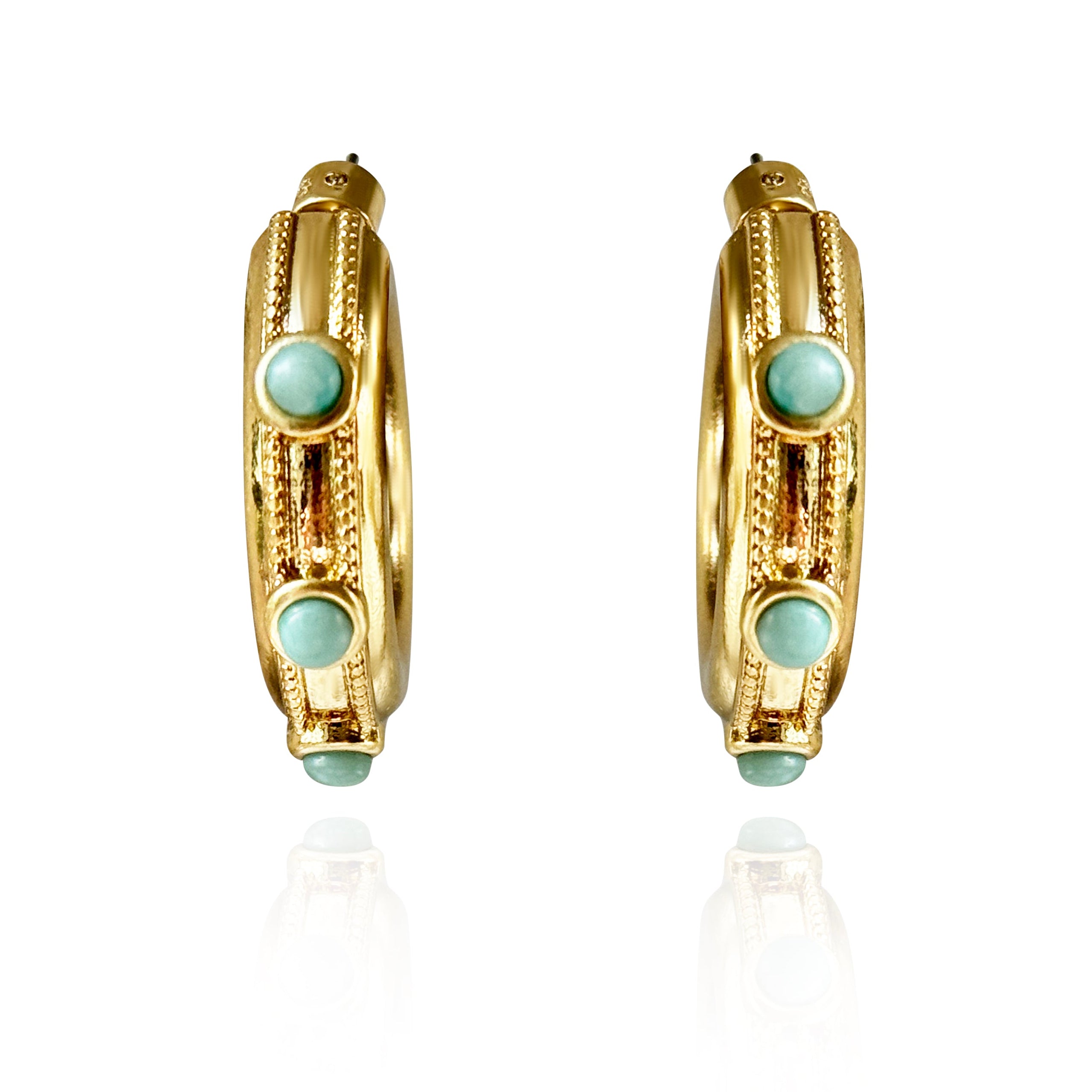 Olivia Gold Hoop Earring