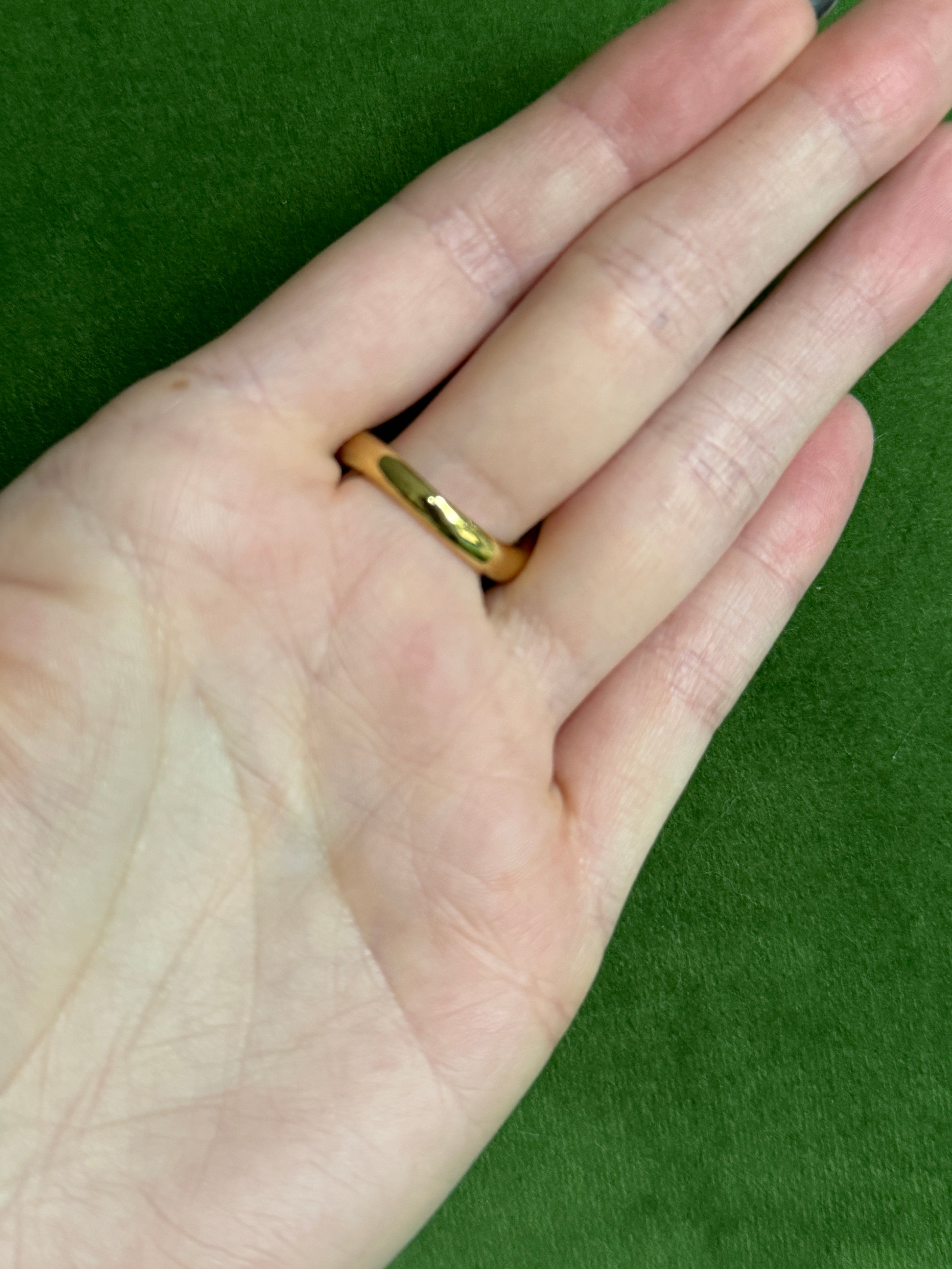 Double Panther Crystal Gold Ring Sizes 6, 7,8