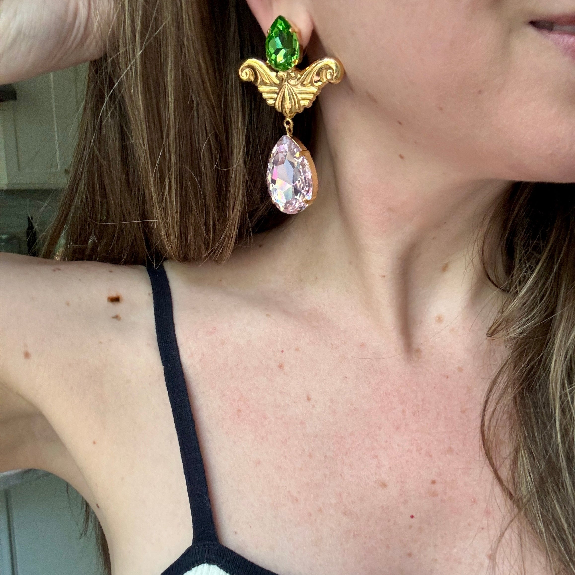 Juliette Pink Earrings