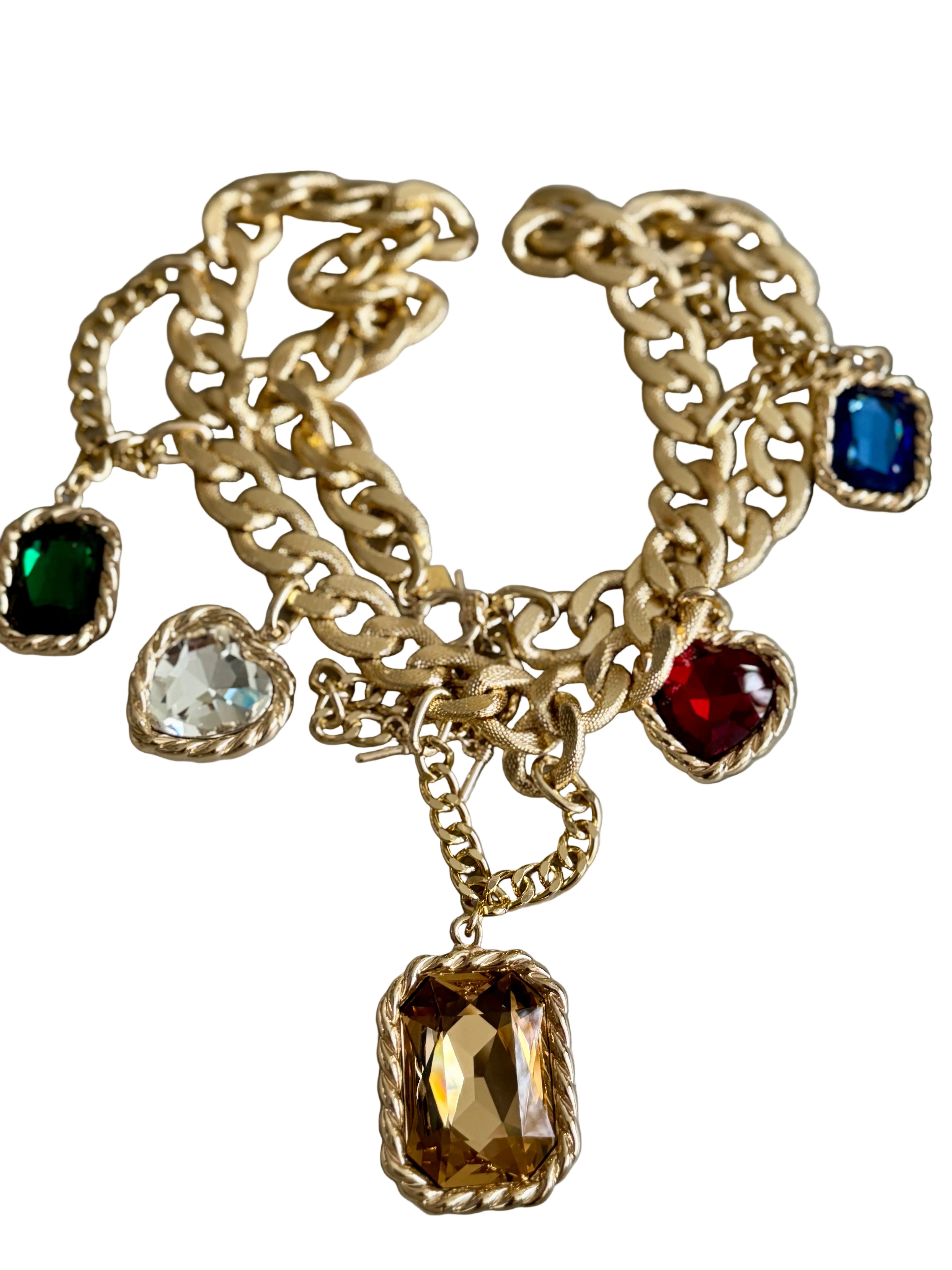 French Jewel Chain Belt / Necklace