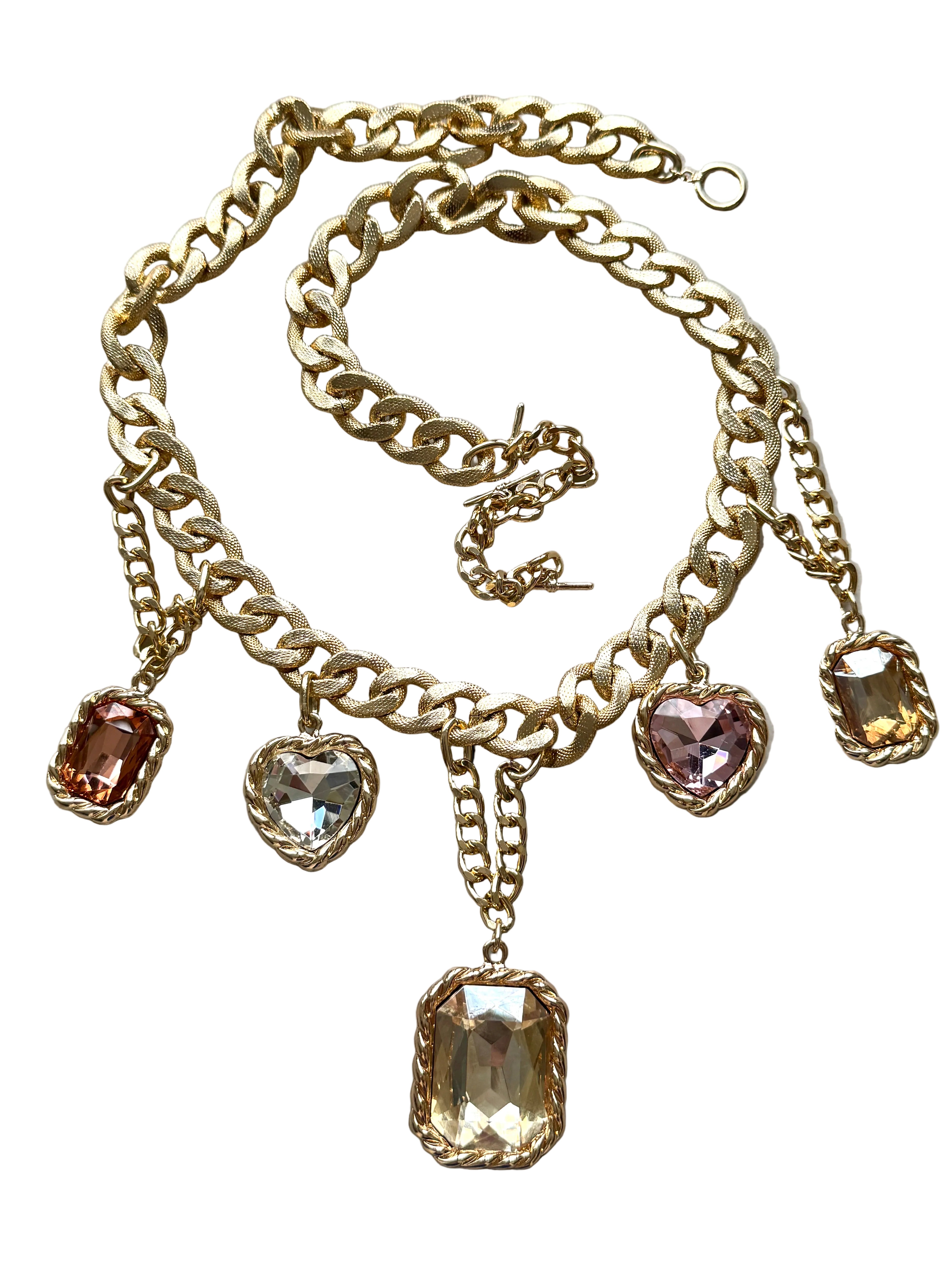 French Jewel Chain Belt / Necklace