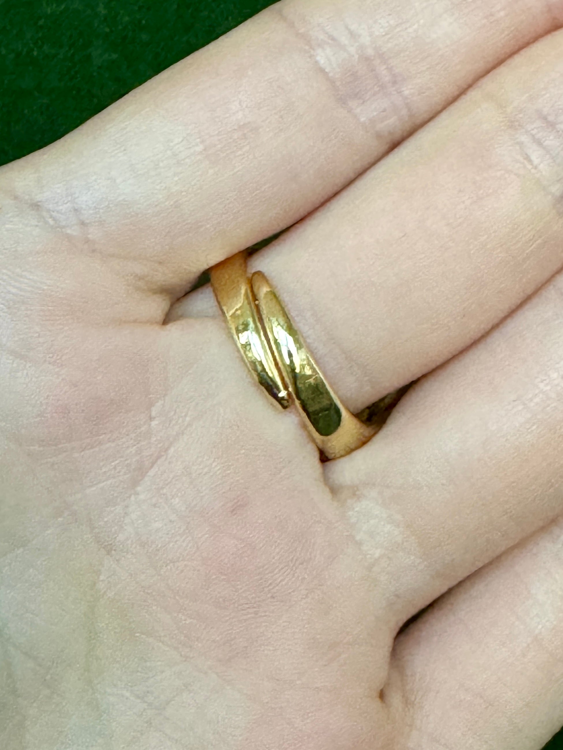 Tiger’s Eye & Pearl Cocktail Ring