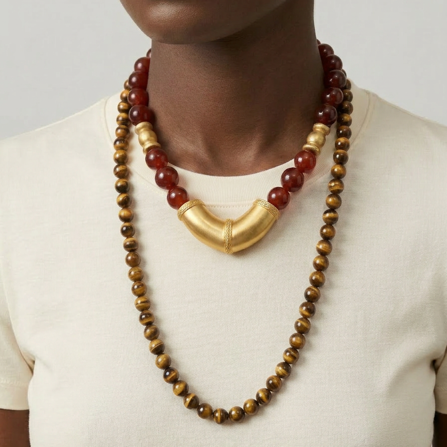 Genuine Tiger's Eye Necklace