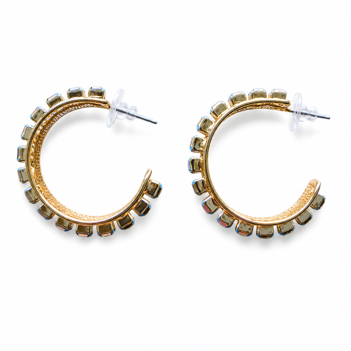 Kate Turquoise Hoop Earrings
