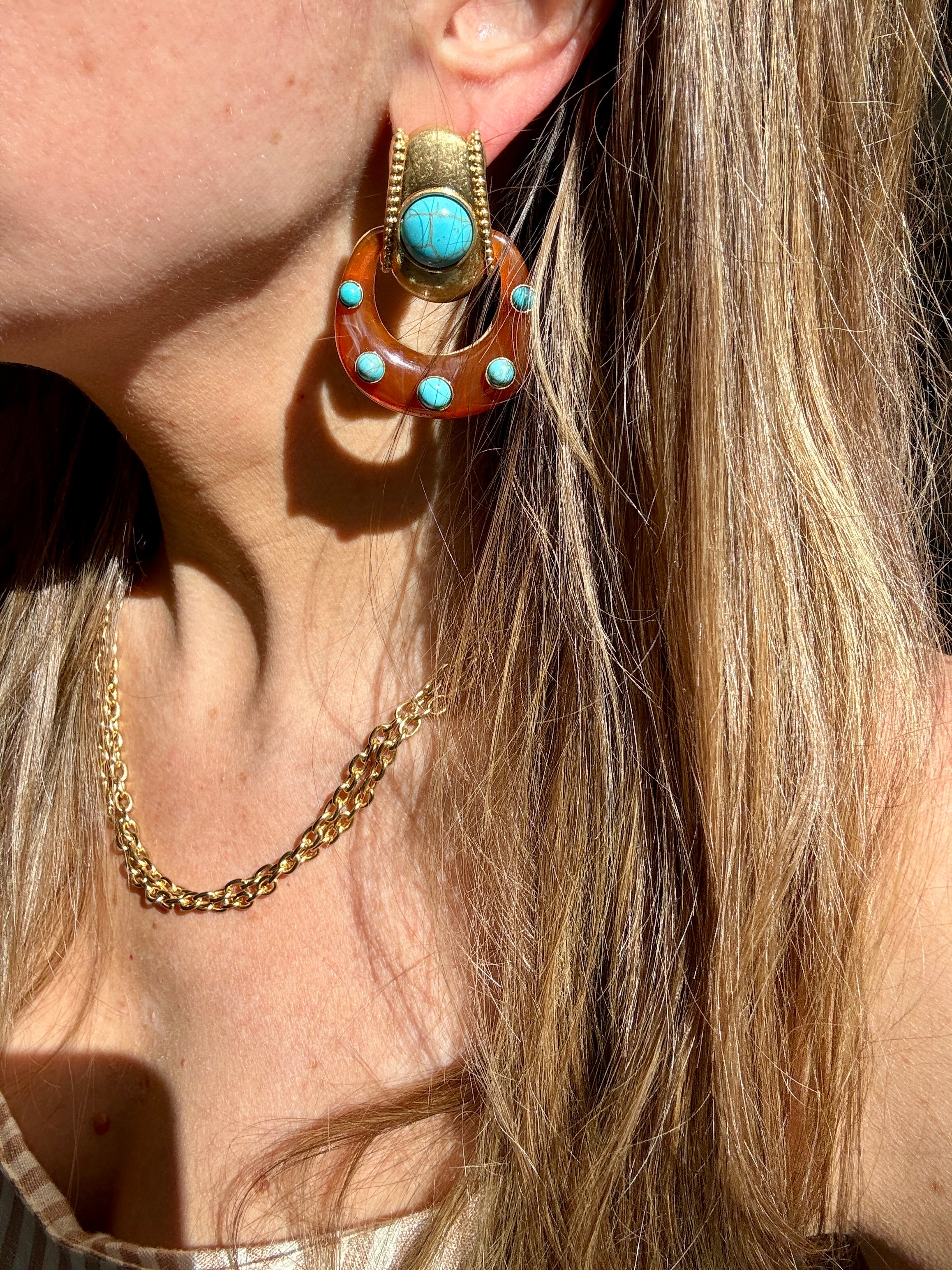 Becca Doorknocker Earrings