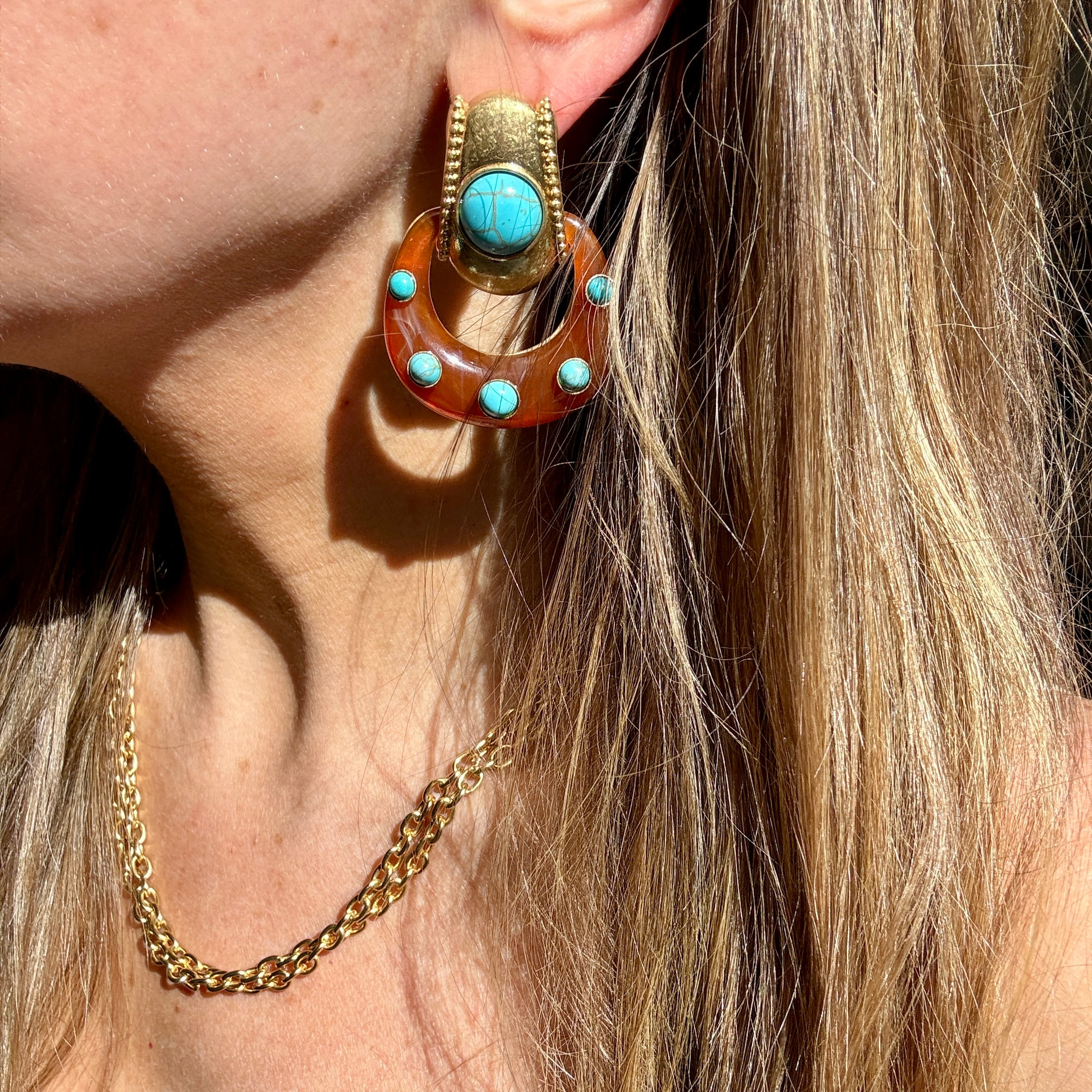 Becca Doorknocker Earrings