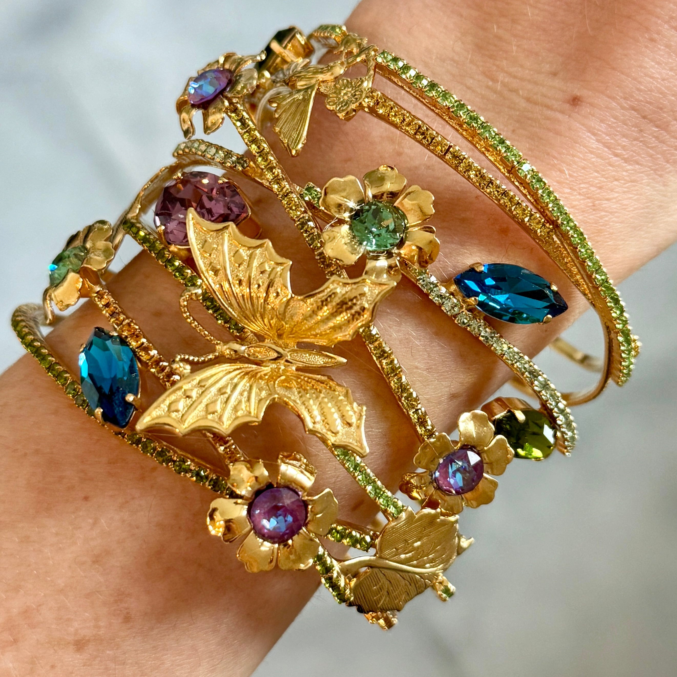 Secret Garden Butterfly Cuff