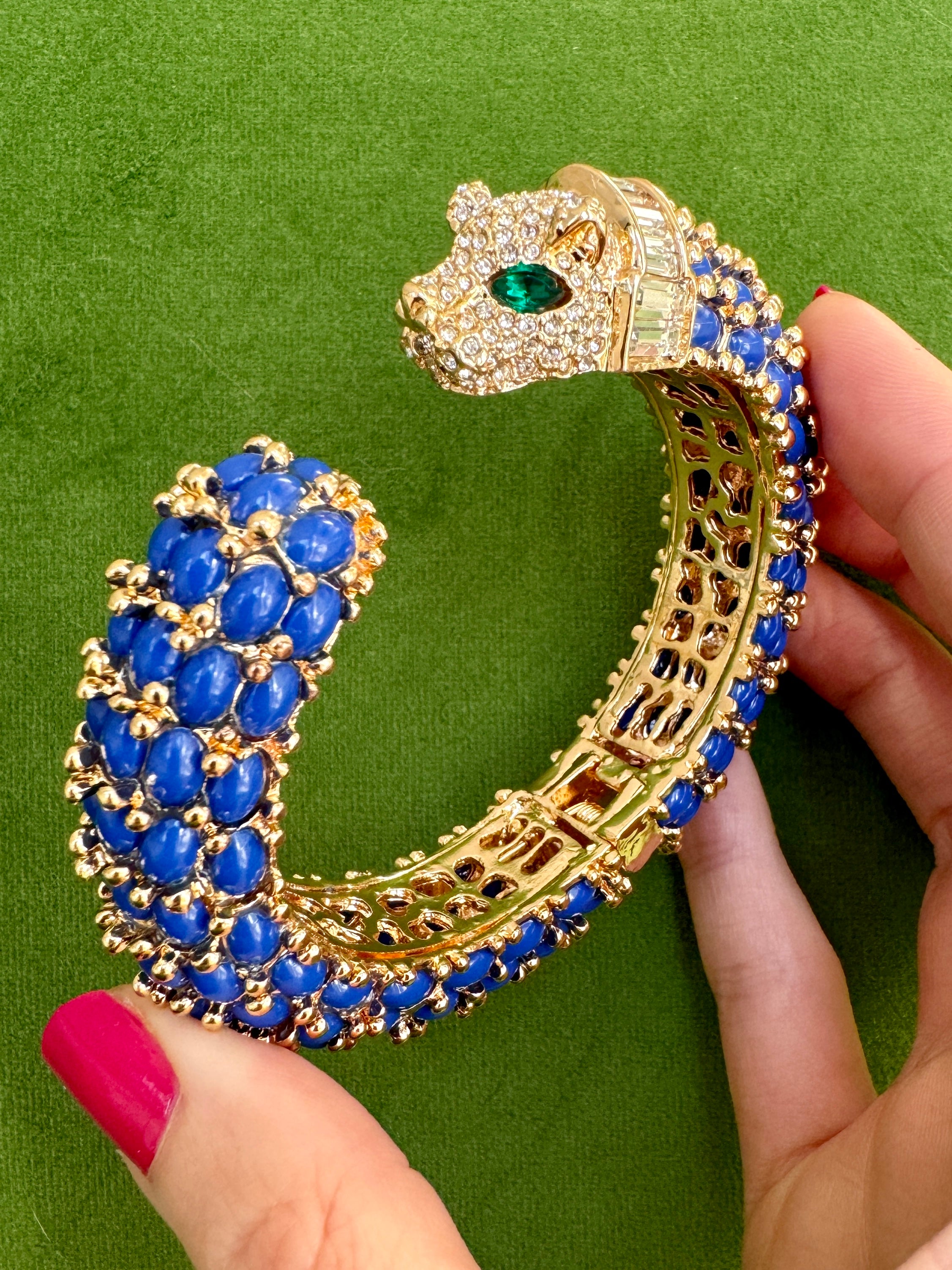 Blue Panther Bracelet