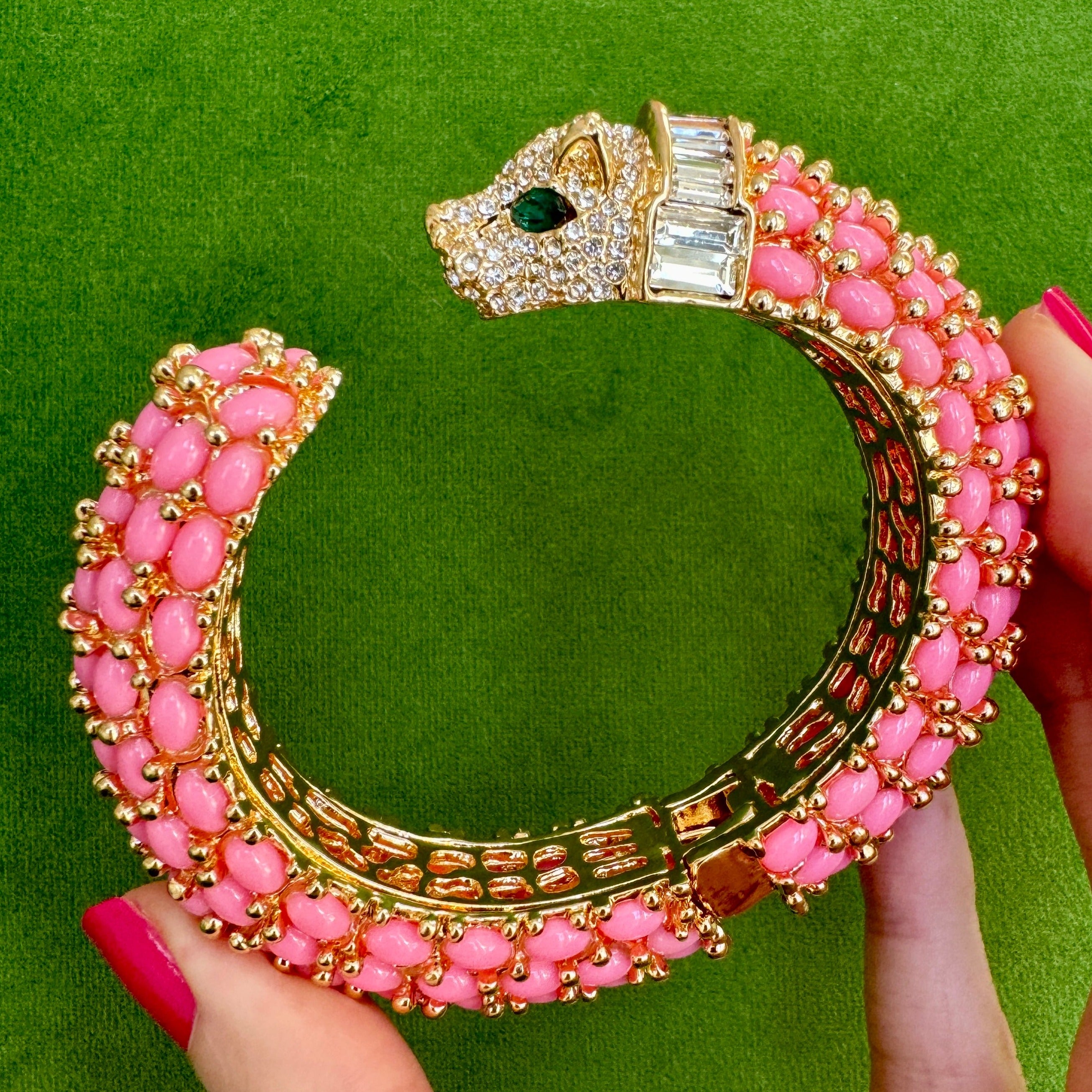 Barbie pink panther bracelet