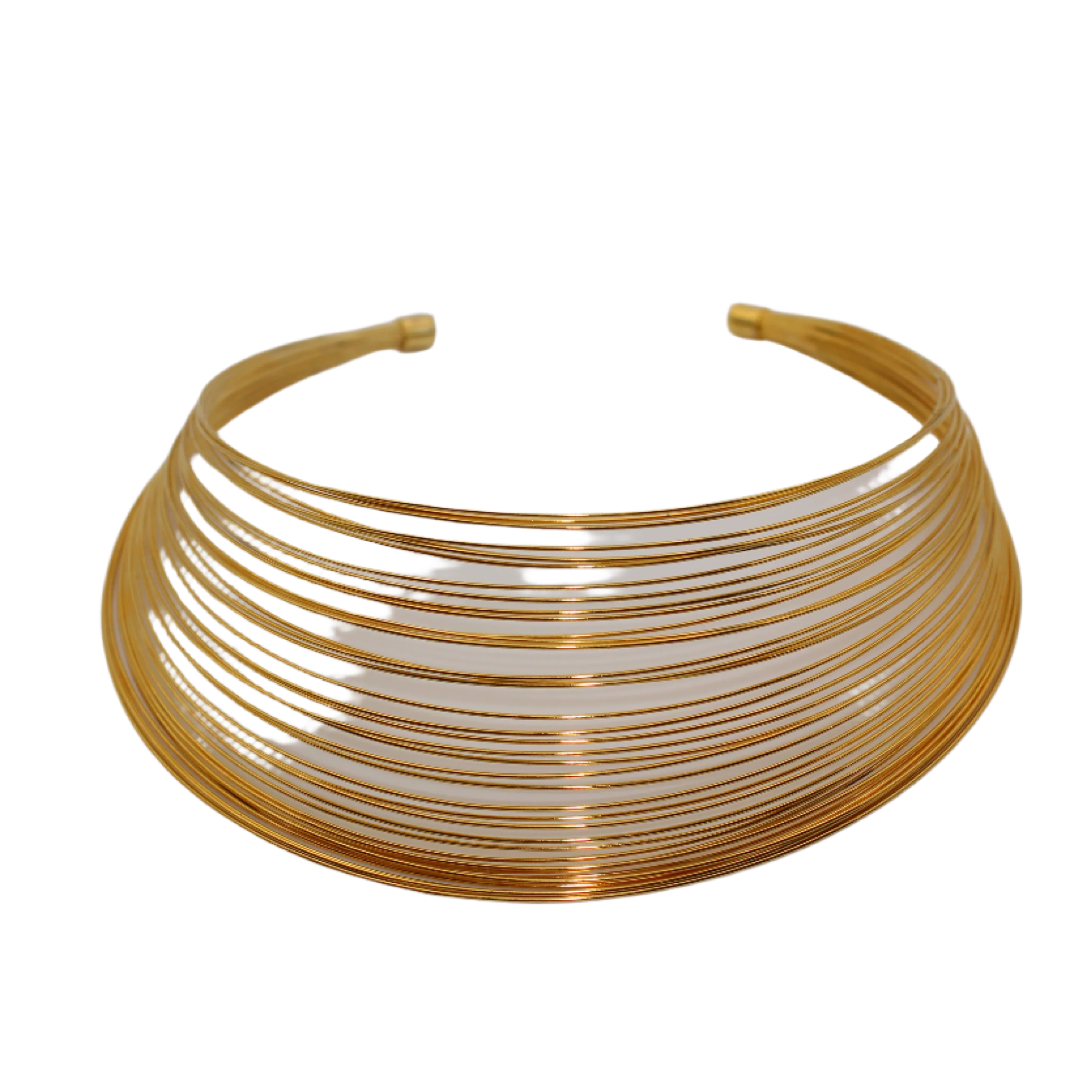 Jewelry Gold Wire Choker Necklace Neck Choker Neck Tight Jewellery