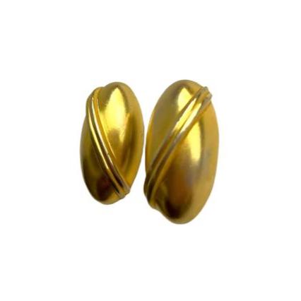 Designer Ben Amun Golden Clip On Earrings