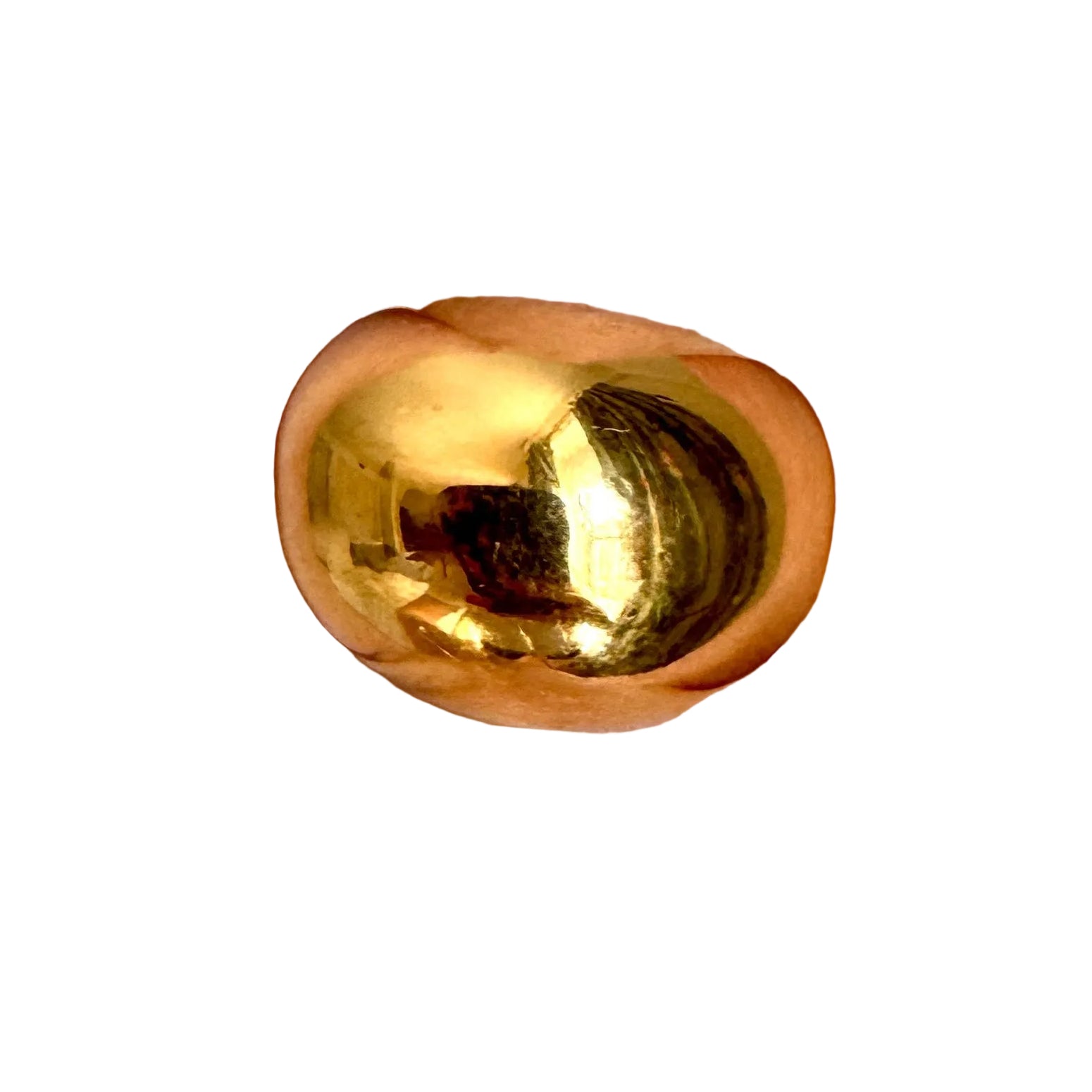 Vintage Gold Dome Ring Sizes 6, 6.5, 7.5