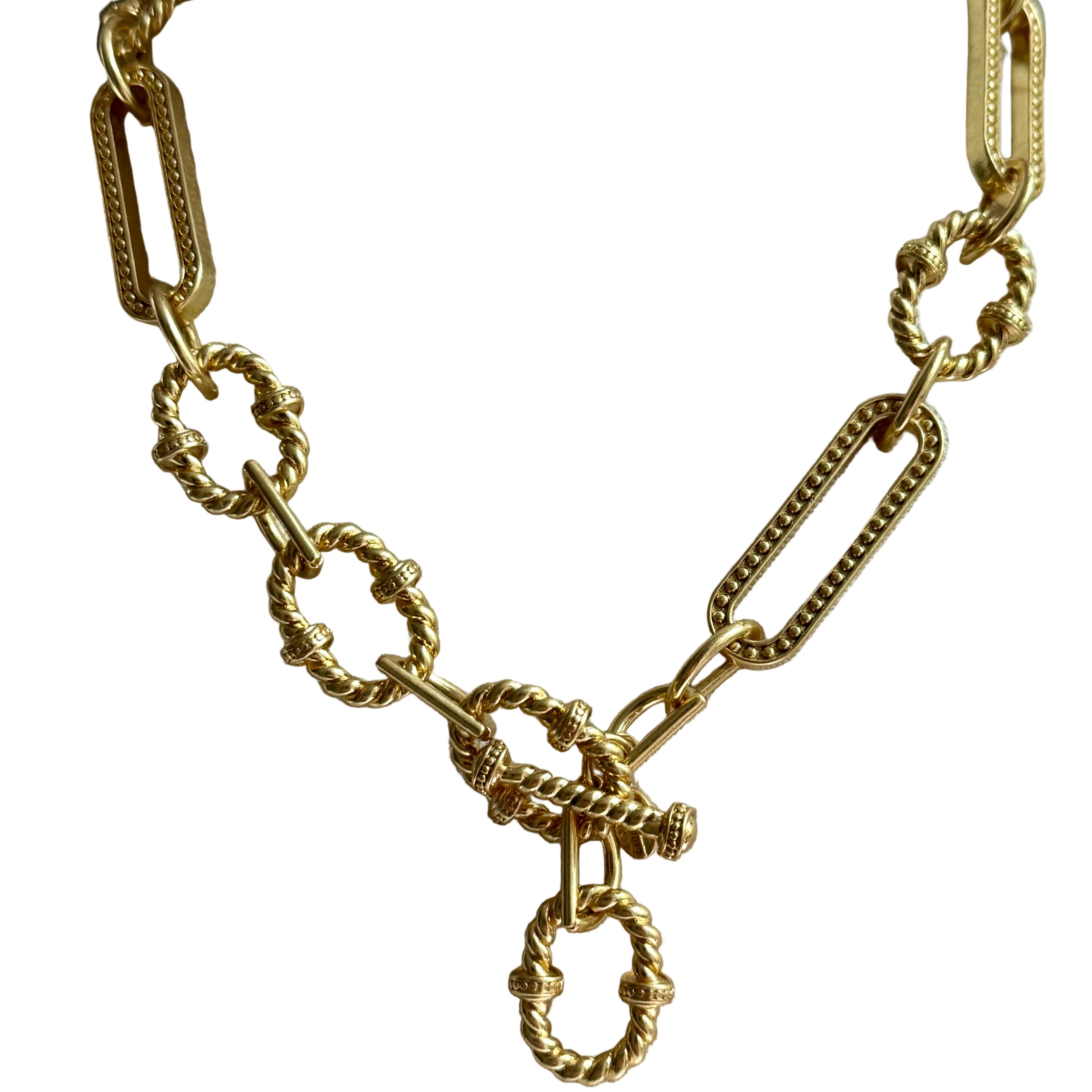 Milly Gold Toggle Necklace