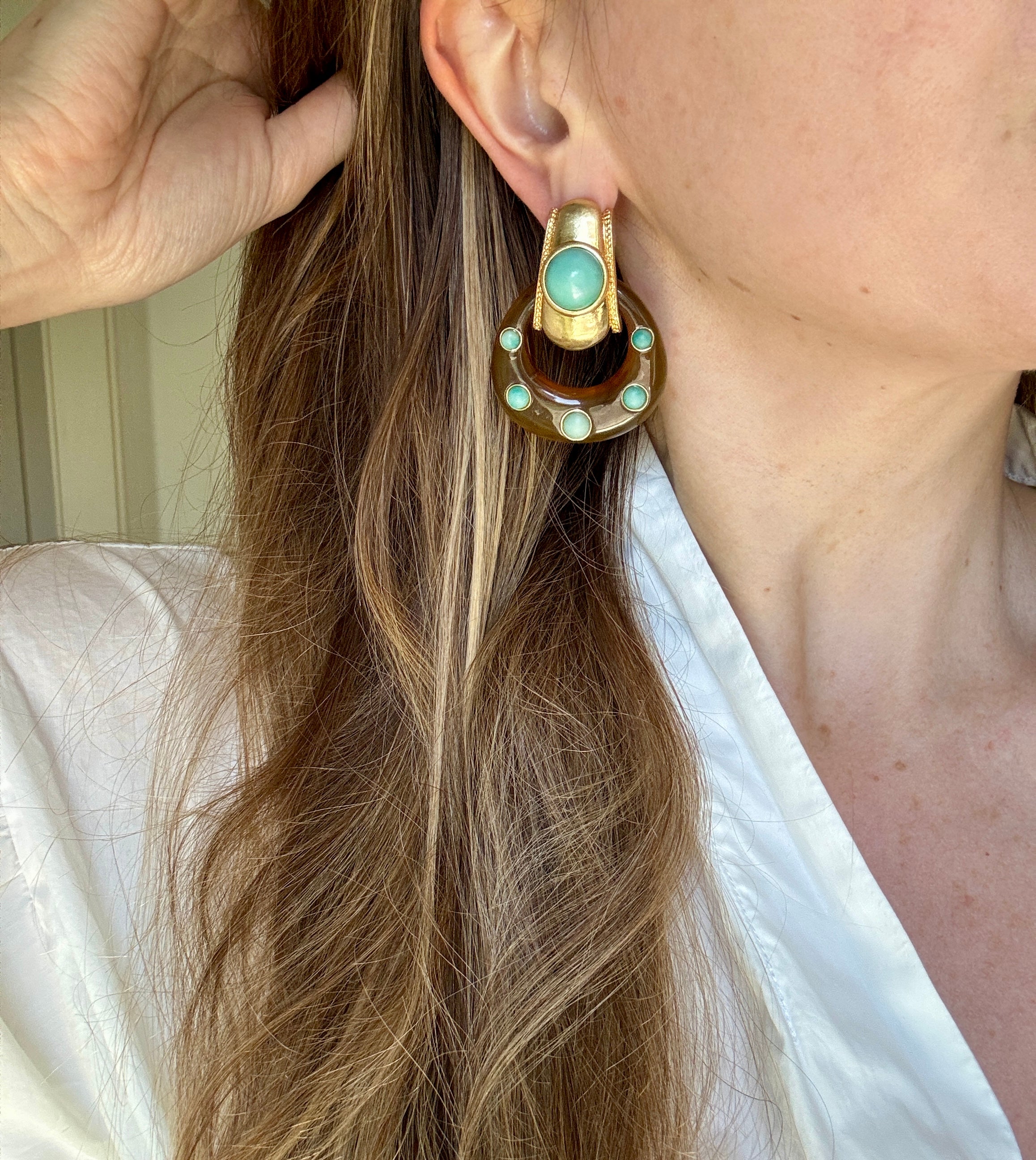 Becca Doorknocker Earrings Pre Order