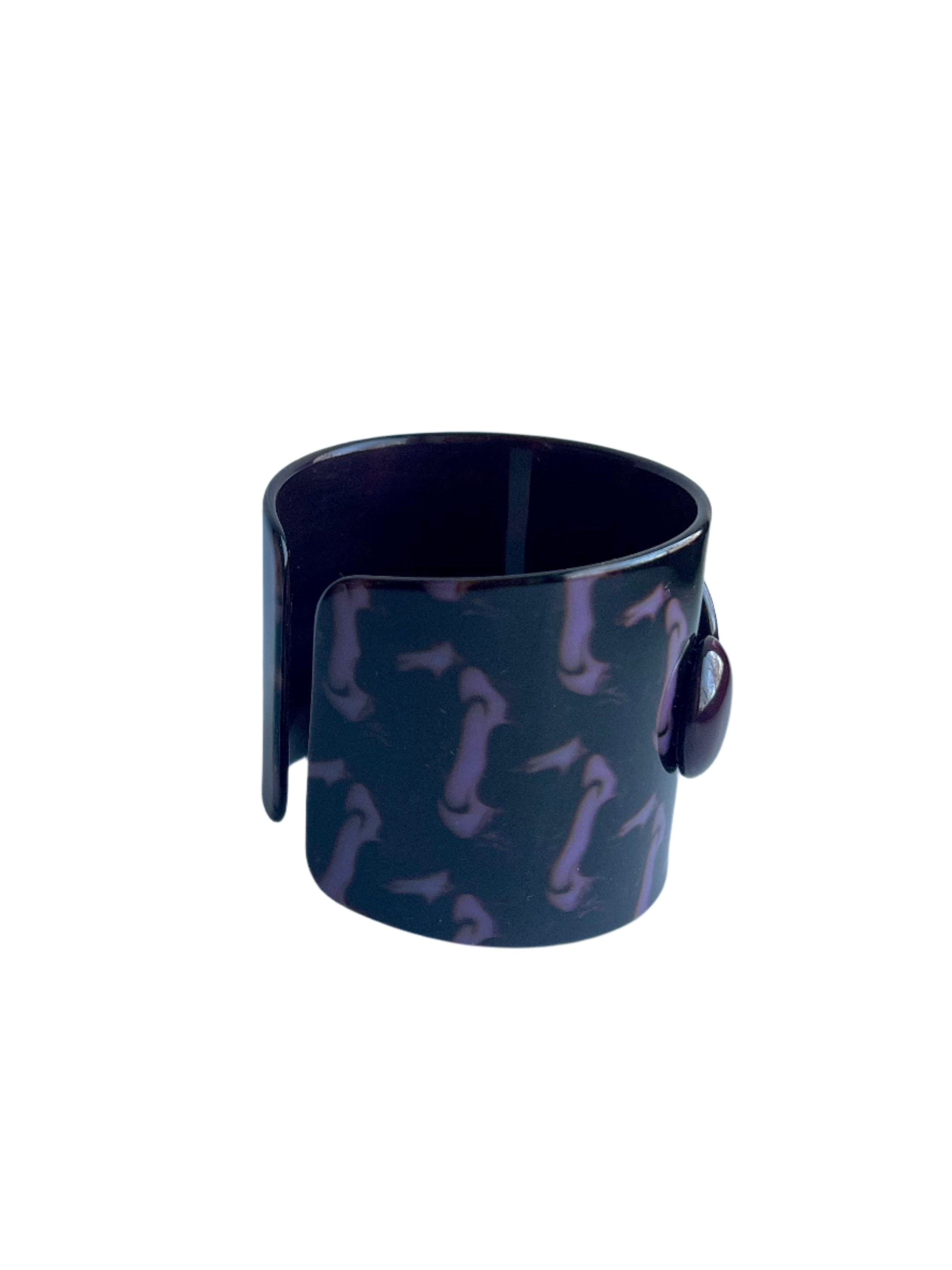 Marbled Italian Resin Cuff