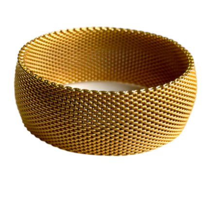 70s Gold Mesh Bracelet