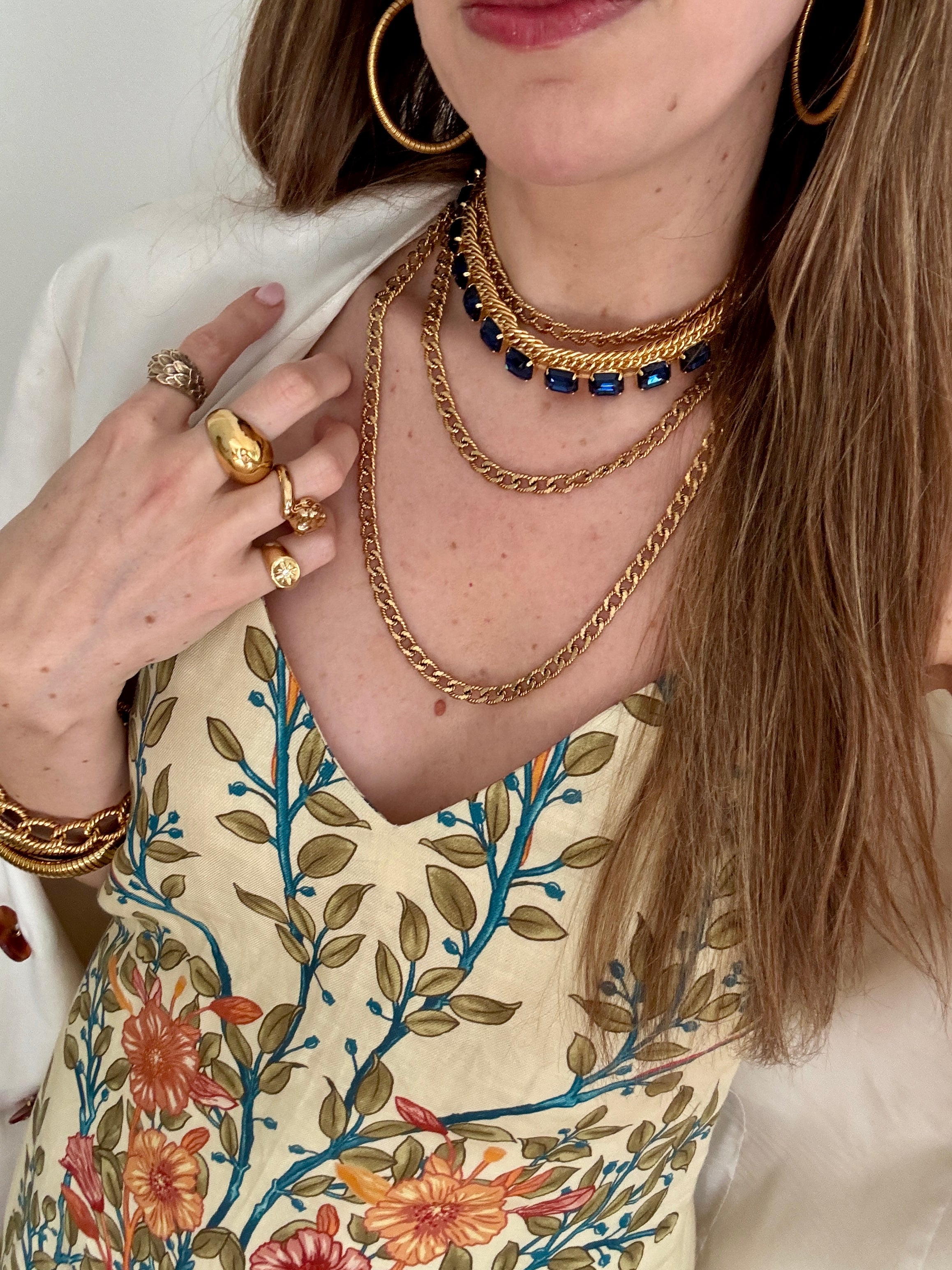Chloe Crystal Choker Four Colors