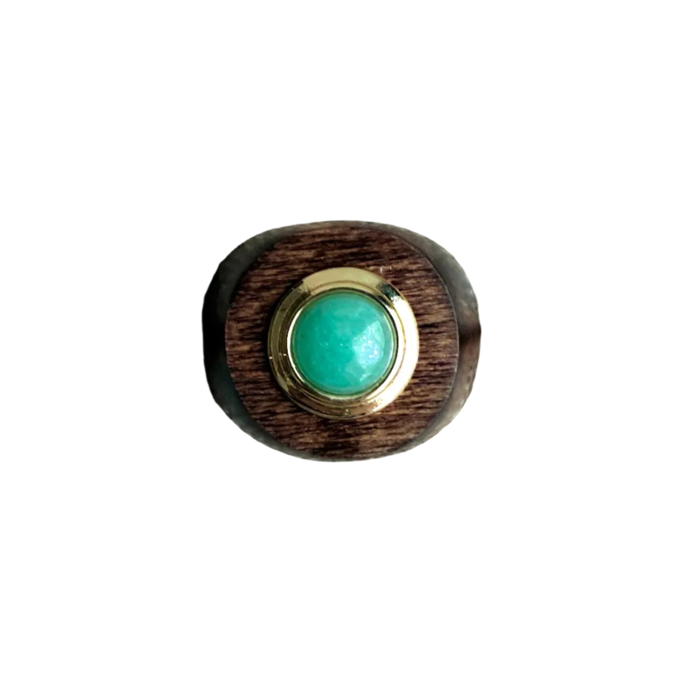 Rosewood & Aventurine Ring