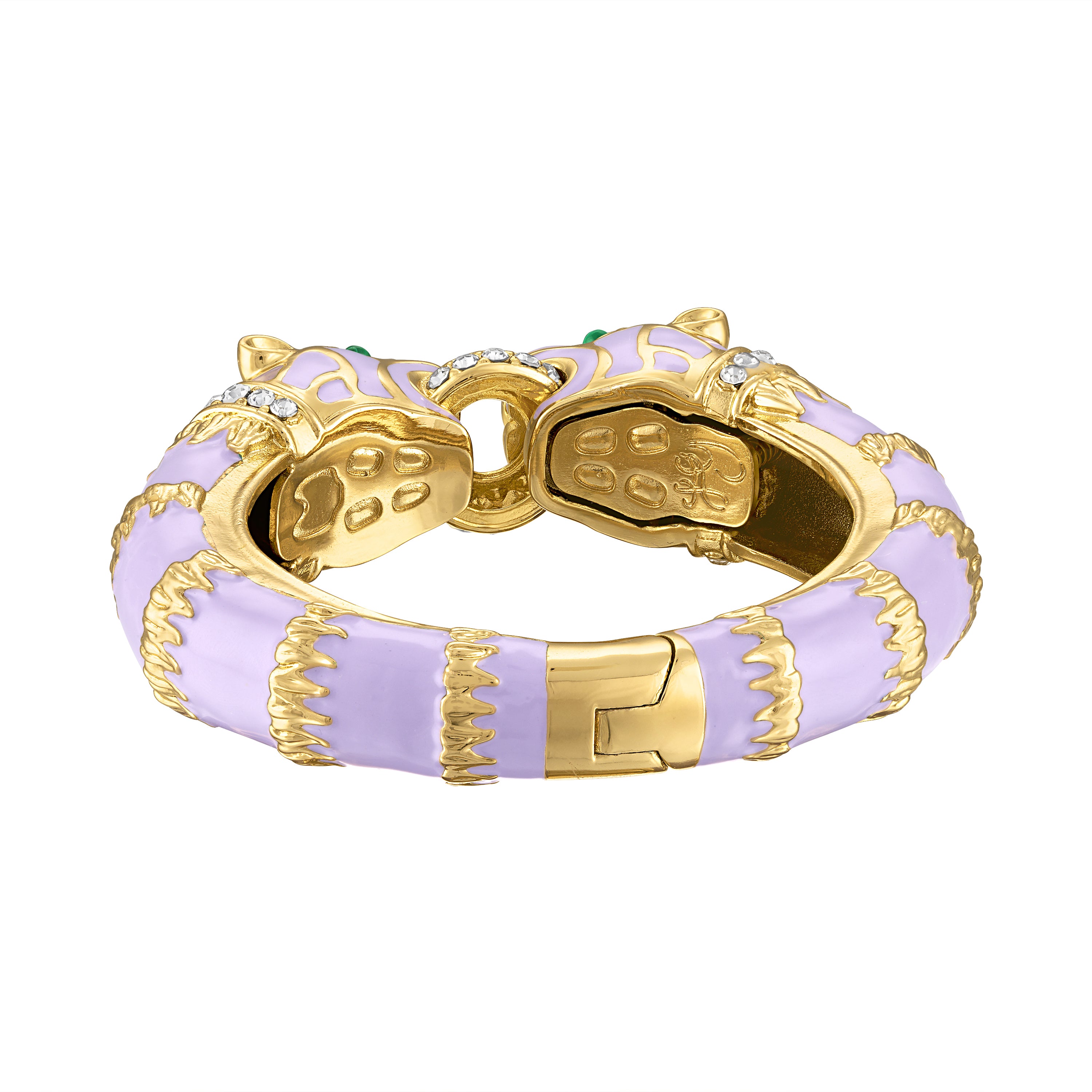 Lavender Double Panther Bracelet