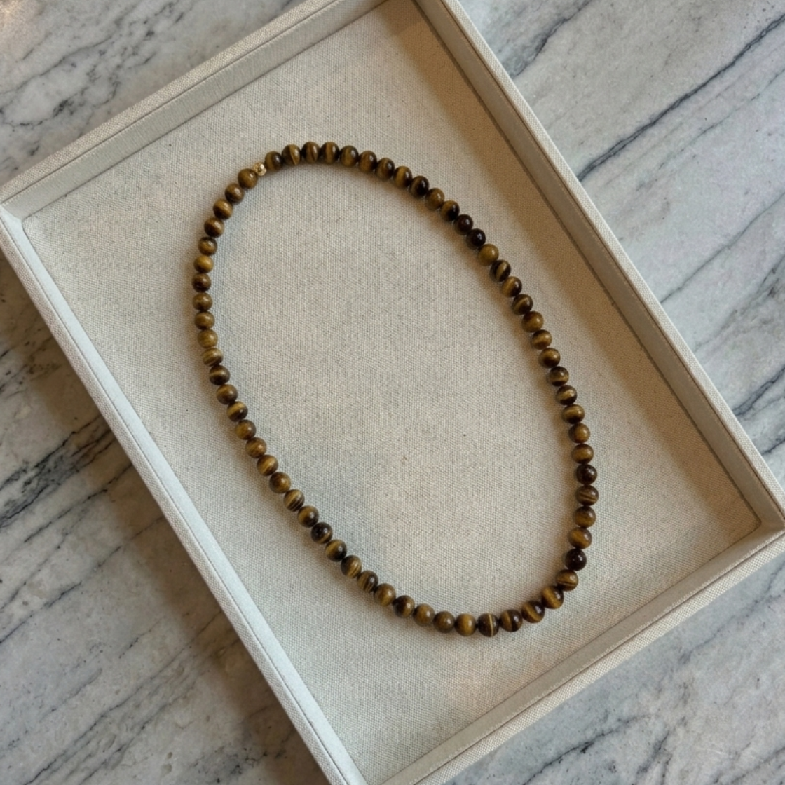 Genuine Tiger's Eye Necklace