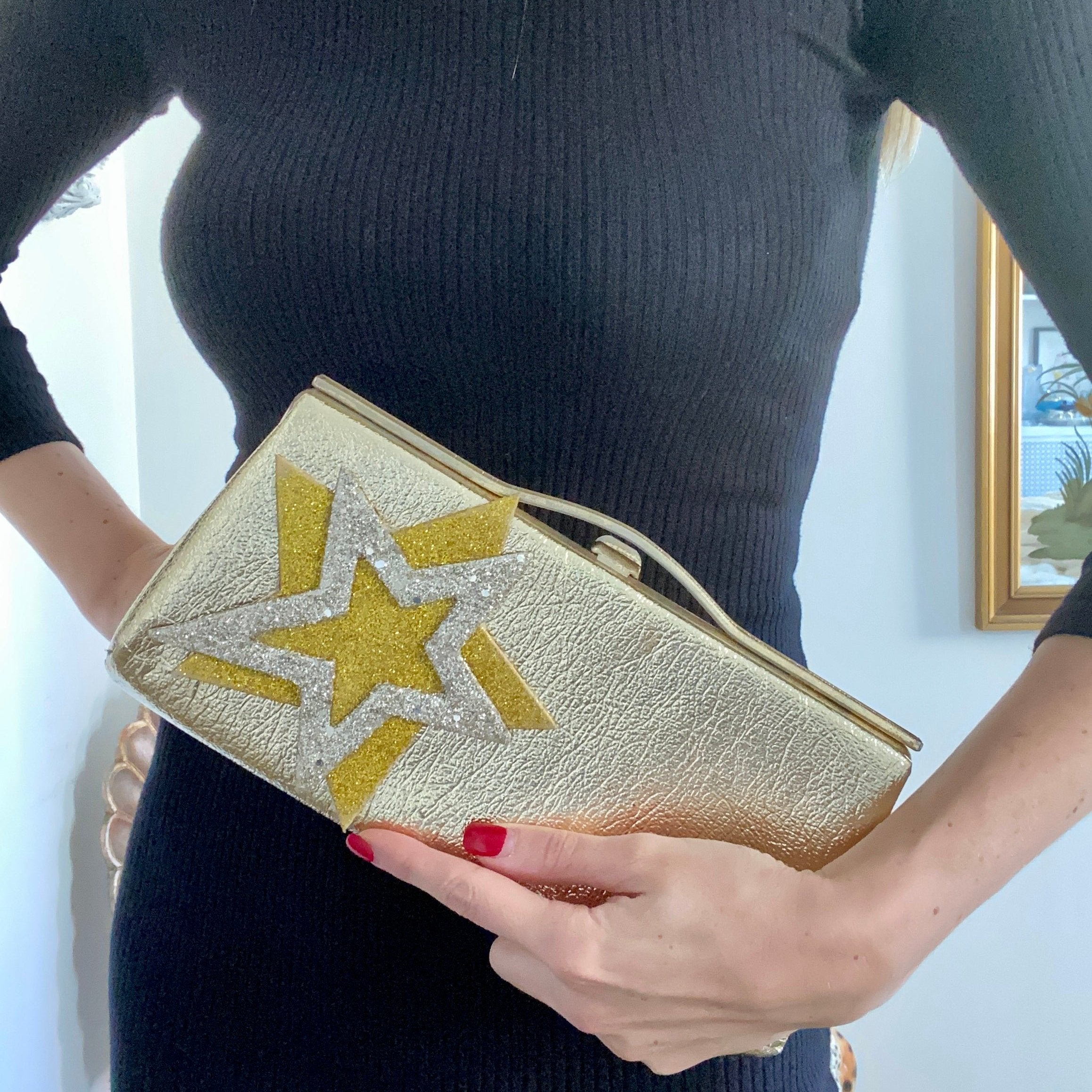 1950s Gold Star Clutch