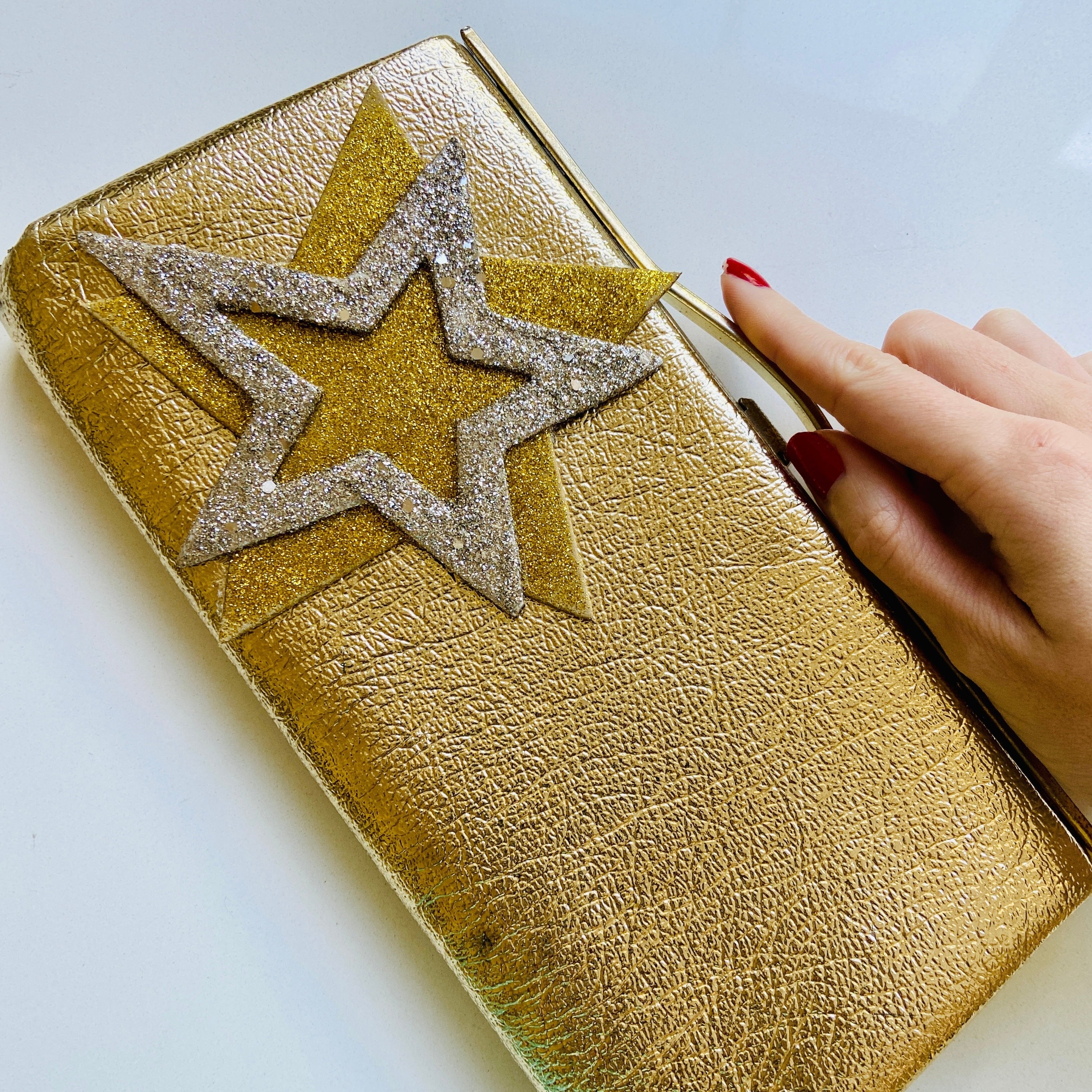 1950s Gold Star Clutch